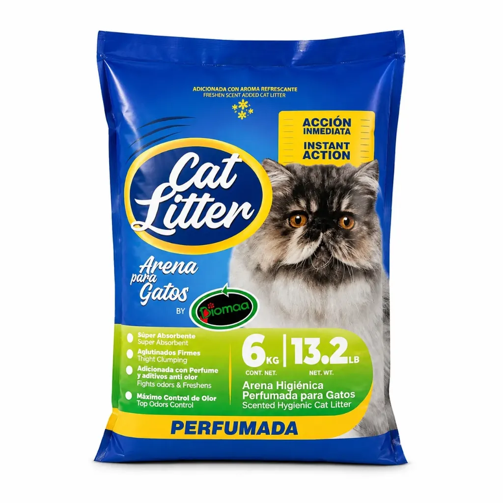 [G518] Arena perfumada gatos 6kg