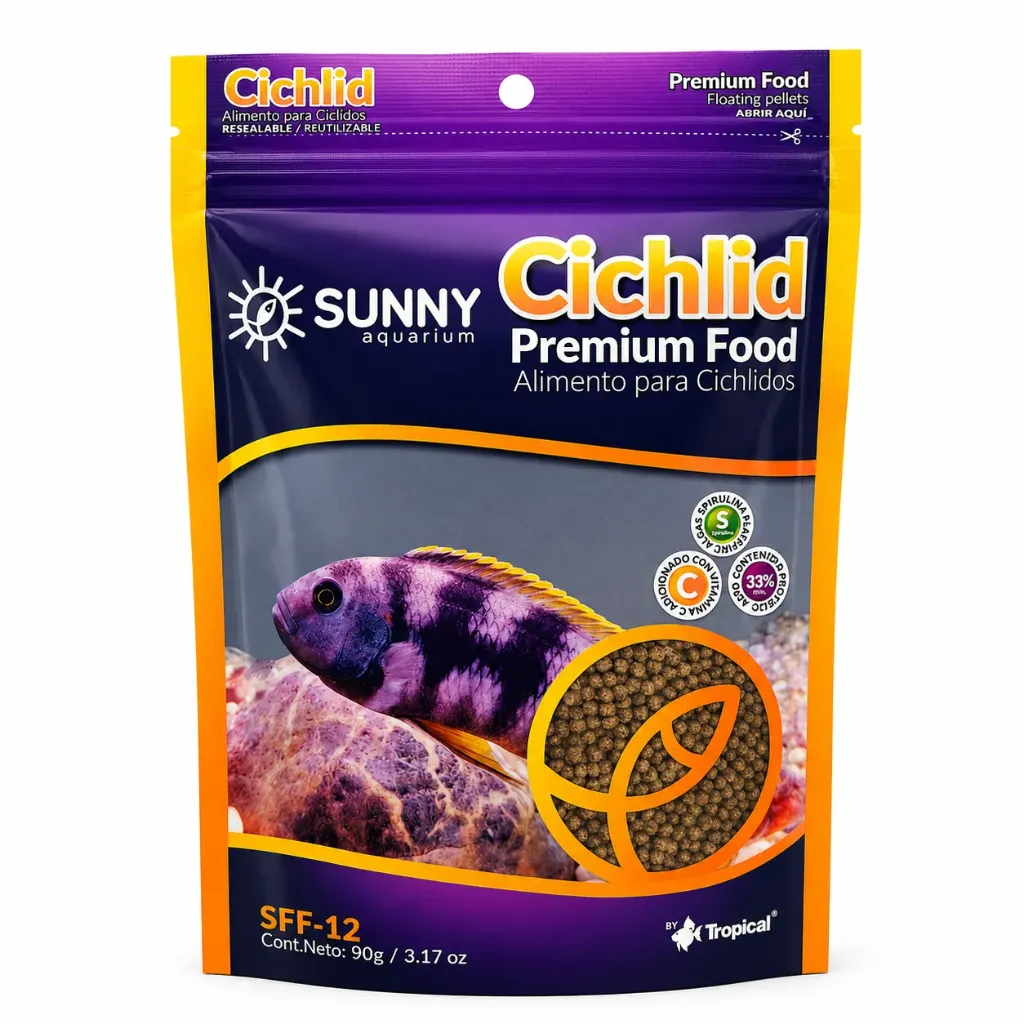 [SFF-12] ALIMENTO CICHLIDOS 90g